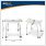 dunimed shower chair size chart