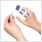 putting on the dunimed finger splint with strap