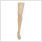 dunimed premium comfort compression stockings groin length closed toe