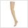 dunimed premium comfort compression stockings groin length closed toe side view