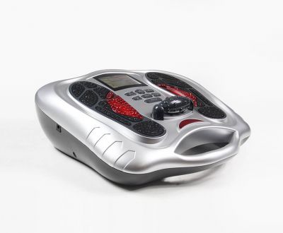 EMStim electric muscle stimulator pictured from the side