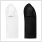 gladiator sports compression shirt for men in black and white side view