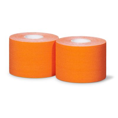 gladiator sports kinesiology tape three rolls orange