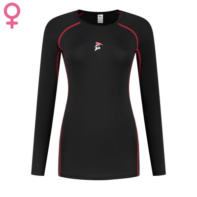 gladiator sports longsleeve compression top for woman front