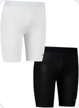 gladiator sports womens compression shorts in black and white for sale