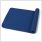 gladiator sports yoga mat blue rolled on floor