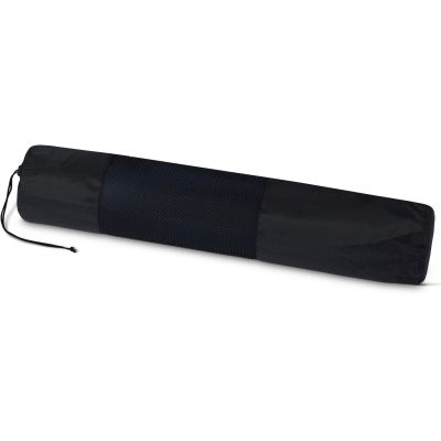 gladiator sports yoga mat blue in carry-on bag