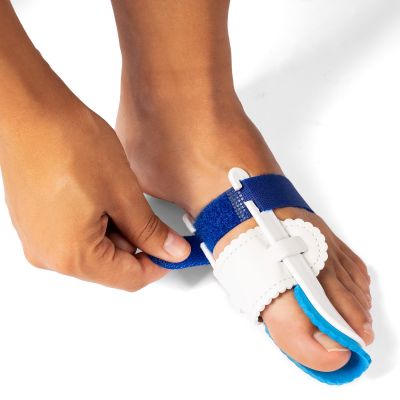 hallux valgus night splint bottom view