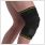novamed max hinged knee support with crossed straps side view