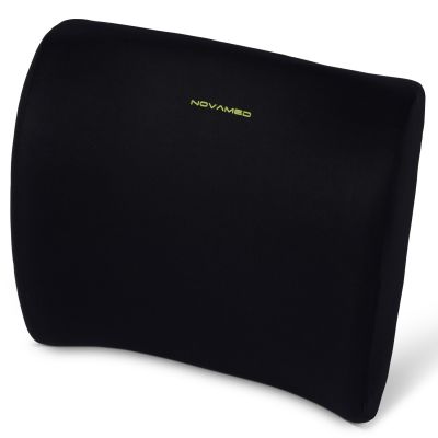 novamed orthopedic back support pillow front view