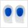 solelution achilles tendon insoles with packaging behind it zoomed out