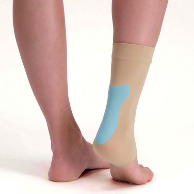 solelution achilles tendon gel sock gel buffer