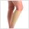 super ortho calf support Beige side view