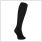 one pair of black support sotckings