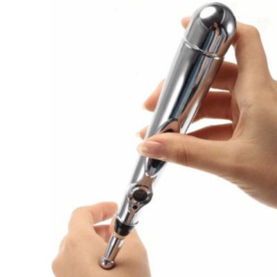 acupuncture pen using on hands