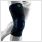 Bauerfeind Sport kniebrace zwart