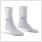 bonnysilver diabetic silver socks in white double socks