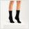 bonnysilver diabetic silver socks worn by female model