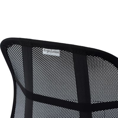 dunimed ergonomic back support for office chair rearview