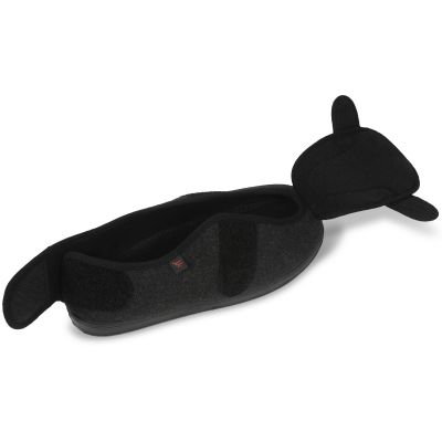 dunimed lesvago bandage shoes black opened