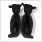 dunimed lesvago bandage shoes black pictured from above and opened