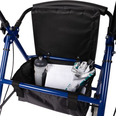 dunimed premium lightweight rollator (foldable) brakes