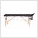 dunimed massage table wood unfolded