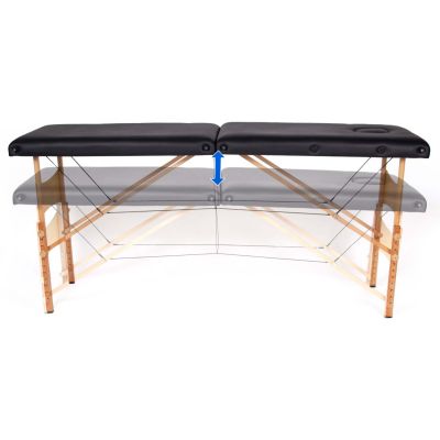 dunimed massage table wood height adjustability