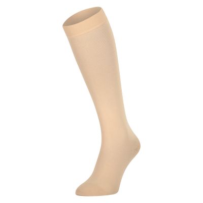 dunimed premium comfort compression stockings short closed toe Beige