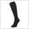 dunimed premium comfort compression stockings short closed toe black