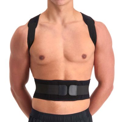 dunimed premium posture corrector worn front view