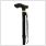 dunimed walking stick wooden handle folded out