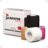 Gladiator Sports underwrap bandage per 4 rolls with box for sale