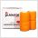 Gladiator Sports underwrap bandage per 4 rolls orange