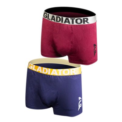 gladiator sports bamboo boxers 2 pack blue purple