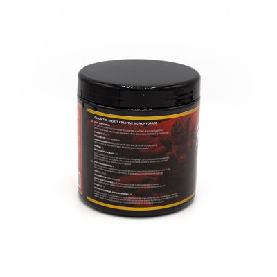 gladiator sports creatine monohydrate left side