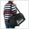 gladiator sports gym bag worn over one shoulder by male model