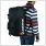 gladiator sports gym bag worn over both shoulders by male model