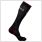 gladiator sports ski socks in black