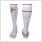 gladiator sports ski socks back and front view in white