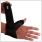 gladiator sports thumb wrist support being put on