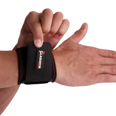 gladiator sports wrist wrap wrapped