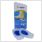 solelution heel spur half gel insoles with packaging behind it