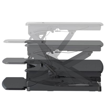position explanation of the in height adjustable desk