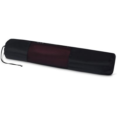 home gym equipment yoga mat in bag and resistance bands 