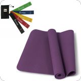 home gym equipment yoga mat and resistance bands for sale