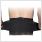 medidu back support with busks back view with Velcro straps stretched