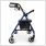 medidu premium lightweight rollator (foldable) brakes
