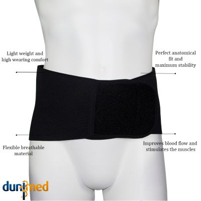 Dunimed premium comfort back support product information