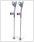 medidu premium elbow crutches per pair for sale
